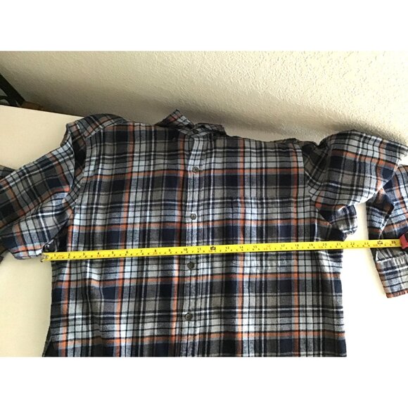 ST JOHN'S BAY- MENS BUTTON DOWN LONG SLEEVE COTTON SHIRT SIZE LARGE - Picture 5 of 6